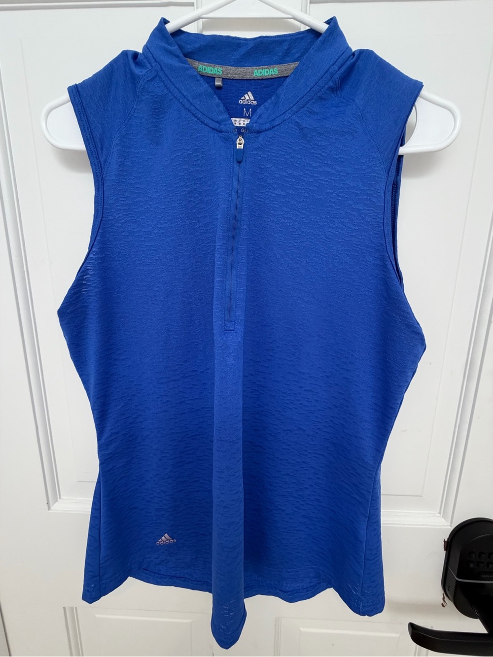 Women's Adidas Sleeveless Athletic Polo - Size Medium